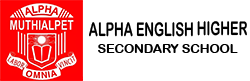 Alpha English Higher Secondary School logo
